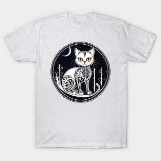 Cat skeleton T-Shirt